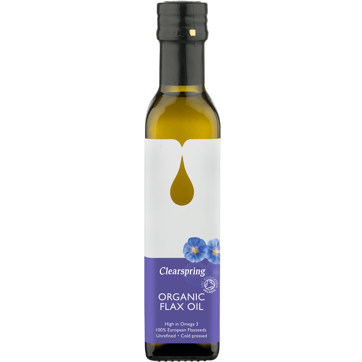 Clearspring Hørfrøolie Økologisk | 250 ml