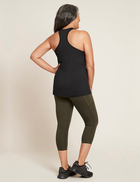 Boody Racerback Tank Top Active Sort | Str. M fra Boody på Mecindo.dk