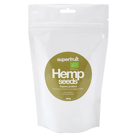 Superfruit Hampe Frø Afskallede Økologisk | 200 gr fra Superfruit på Mecindo.dk