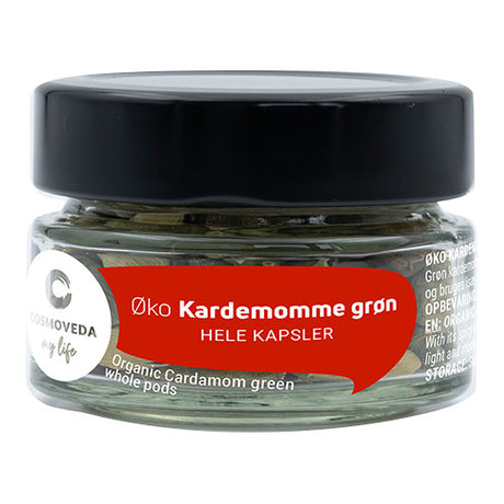 Cosmoveda Kardemomme Hele Økologisk | 20 gr fra Cosmoveda på Mecindo.dk