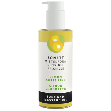 Sonett Krops & Massageolie Citron/ Cembrafyr | 145 ml