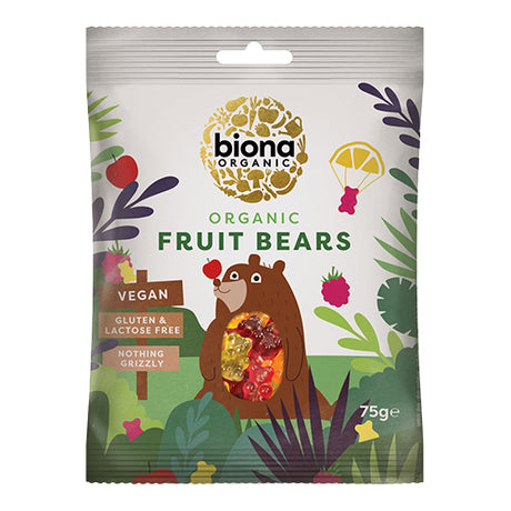Biona Organic Vingummi Bamser Økologisk | 75 gr fra Biona Organic på Mecindo.dk