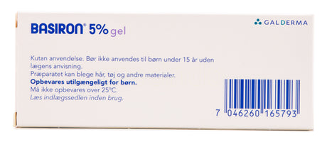 Basiron Gel | 60 gr fra Basiron på Mecindo.dk