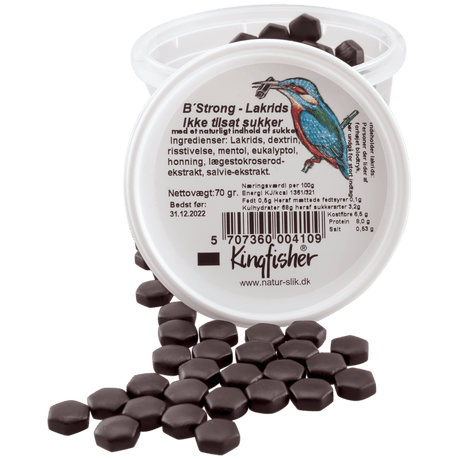 Kingfisher Lakrids Bee Strong | 70 g