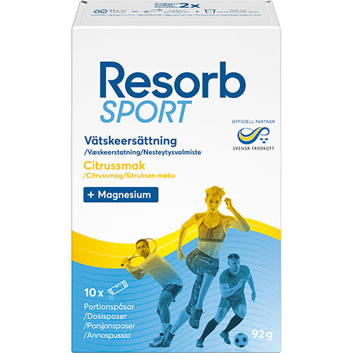 Resorb Sport Citrussmag | 10 stk