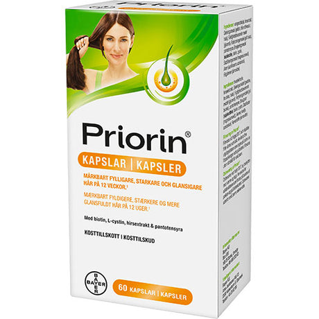 Priorin | 60 kapsler fra Priorin på Mecindo.dk
