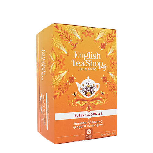 English Tea Shop Turmeric, Ginger & Lemongrass Te Økologisk | 20 br fra English Tea Shop på Mecindo.dk