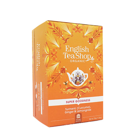 English Tea Shop Turmeric, Ginger & Lemongrass Te Økologisk | 20 br fra English Tea Shop på Mecindo.dk