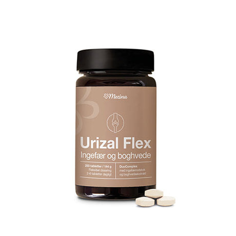 Urizal Flex Ingefaer | 250 Tabl. fra Urizal på Mecindo.dk