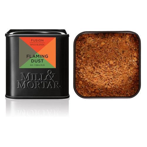 Mill & Mortar Flaming Dust Bbq Krydderiblanding Økologisk | 50 gr fra Mill & Mortar på Mecindo.dk