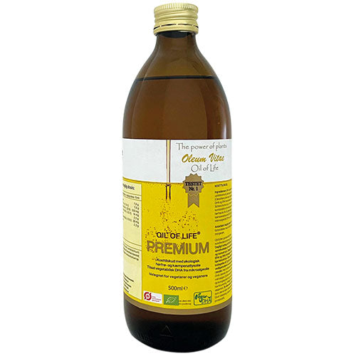 Oil of Life Premium Økologisk | 500 ml fra Oil of Life på Mecindo.dk