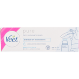 Veet Pure Hair Removal Cream Sensitive Skin Bikini & Underarm.