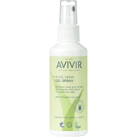 Avivir Aloe Vera Gel Spray 99,2% | 75 ml fra Avivir på Mecindo.dk