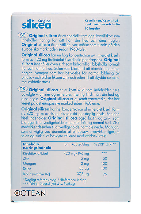 Silicea Original Silicea | 90 kapsler fra Silicea på Mecindo.dk