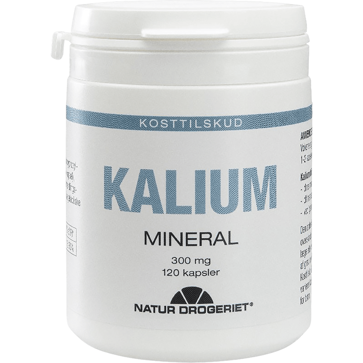 Natur-Drogeriet Kalium | 120 kapsler