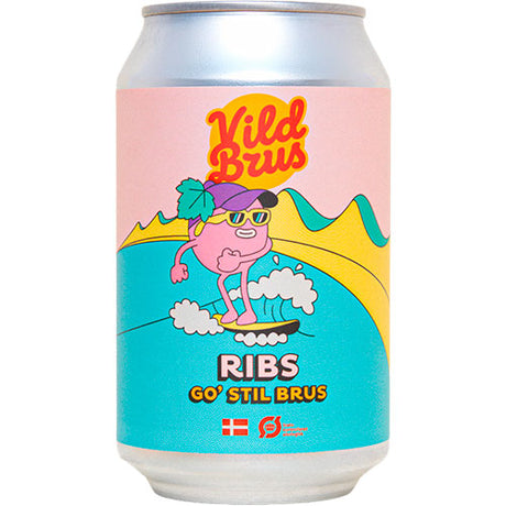 Vild Brus Ribs Økologisk | 330 ml fra Vild Brus på Mecindo.dk