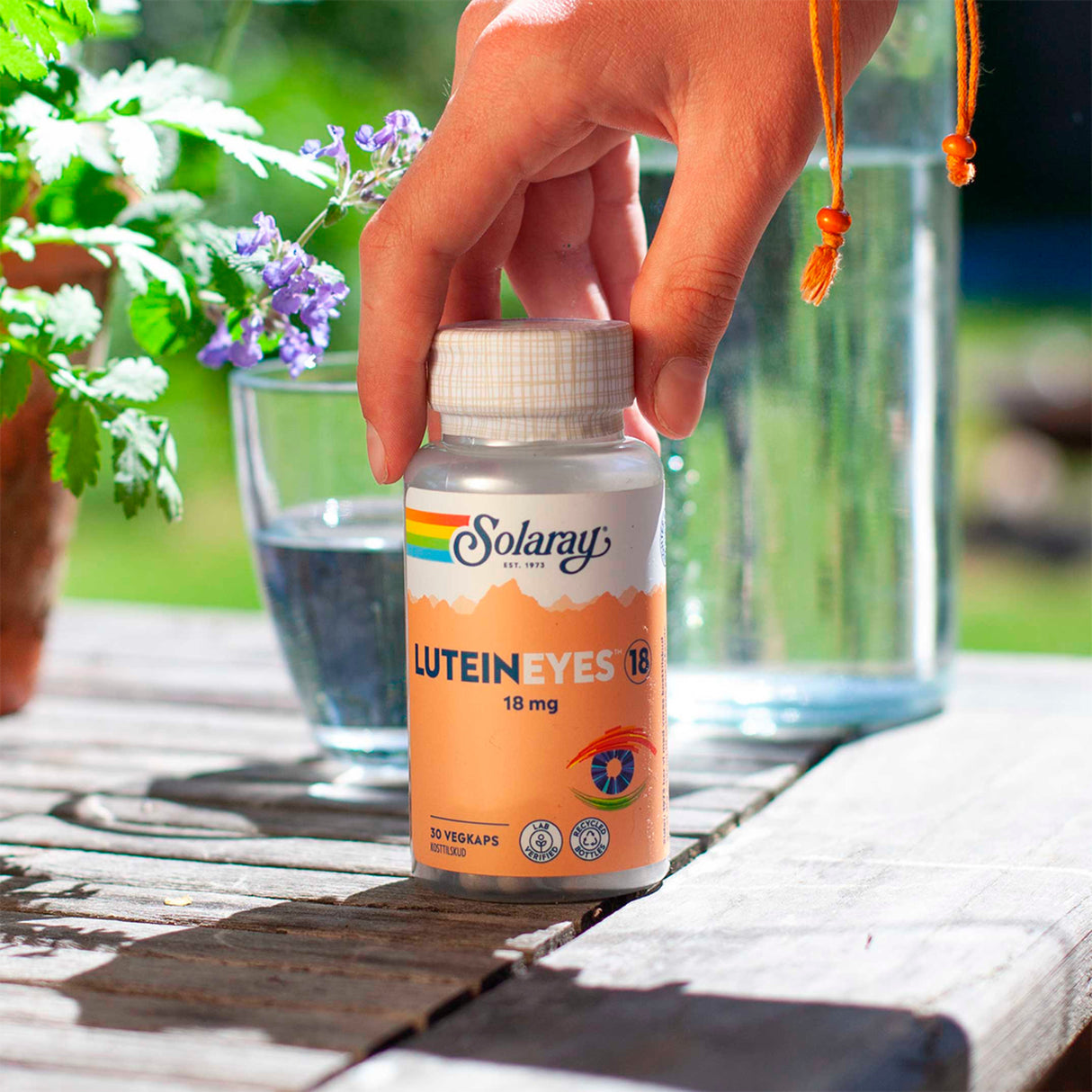 Solaray Lutein Eyes | 30 kapsler fra Solaray på Mecindo.dk