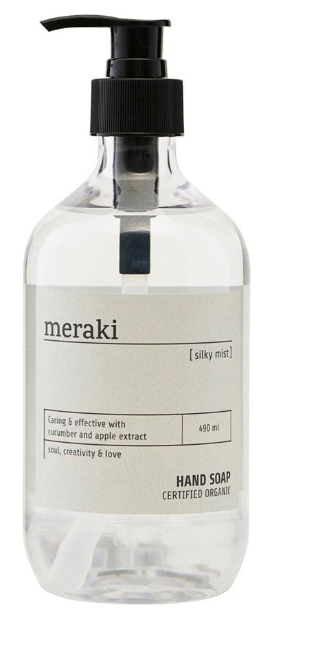 Meraki Håndsaebe Silky Mist | 490 ml fra Meraki på Mecindo.dk