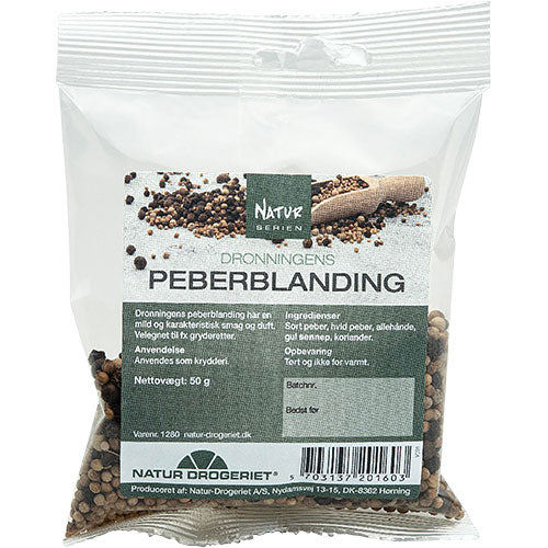 Natur-Drogeriet Dronningens Peberblanding | 50 gr fra Natur-Drogeriet på Mecindo.dk
