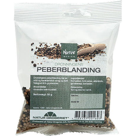 Natur-Drogeriet Dronningens Peberblanding | 50 gr fra Natur-Drogeriet på Mecindo.dk