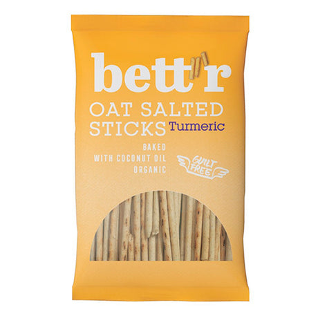 bett'r Havresnacks Med Gurkemejerod Økologisk | 50 gr fra bett'r på Mecindo.dk