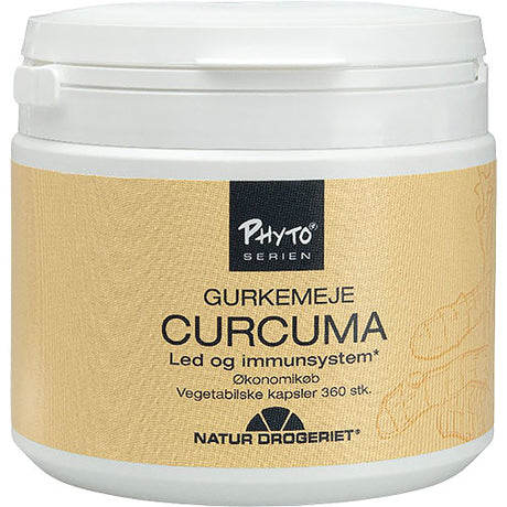 Phyto-serien Curcuma Kapsler | 360 kapsler fra Phyto-serien på Mecindo.dk