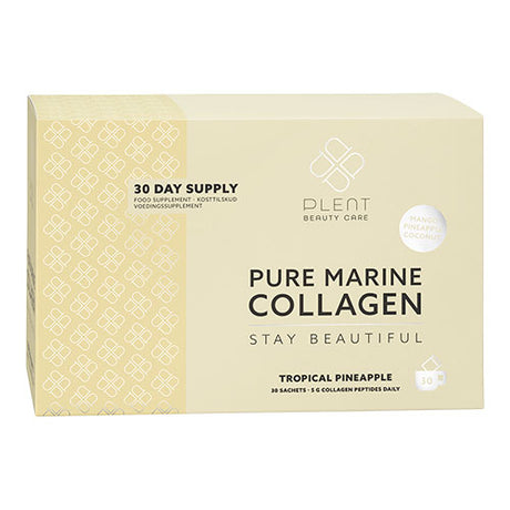 Plent Pure Marine Collagen Tropical Pineapple fra Plent på Mecindo.dk