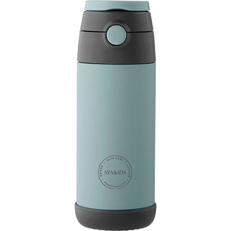 AYA&IDA Kids Straw Bottle | Mint Green fra AYA&IDA på Mecindo.dk