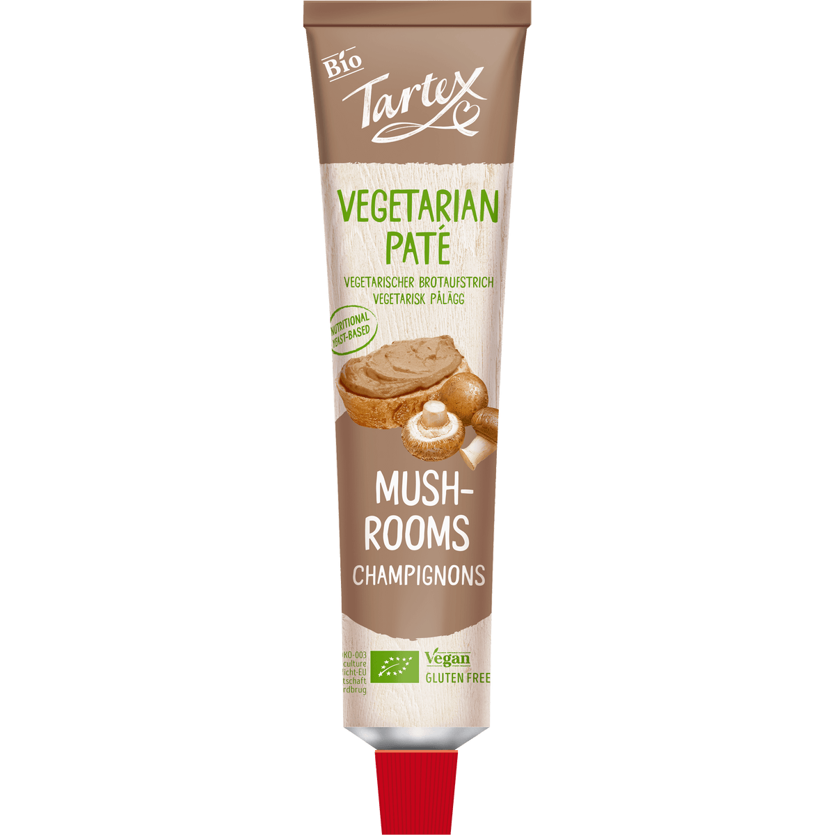 Tartex Paté Tube Økologisk | Champignon