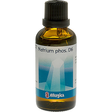 Allergica Natrium Phos. D6 Cellesalt 9 | 50 ml fra Allergica på Mecindo.dk
