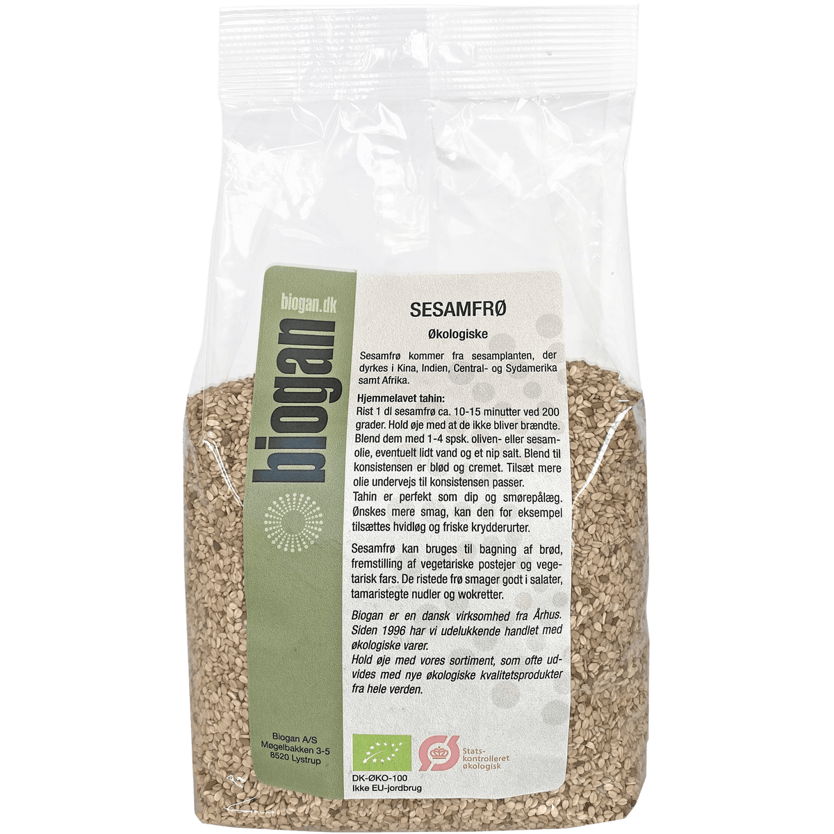 Biogan Sesamfrø Økologisk | 500 g