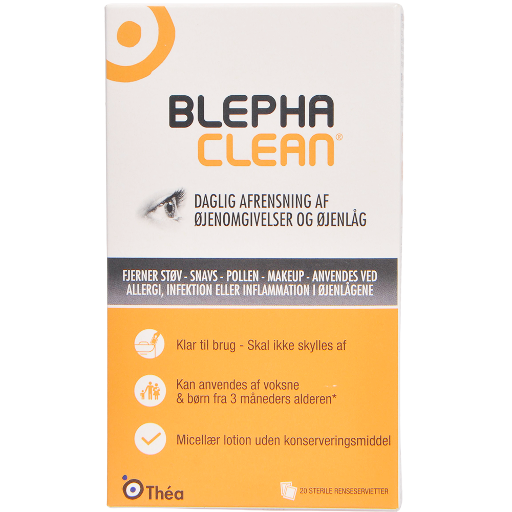 Blephaclean Blephaclean Vådservietter Til Øjnene | 20 stk