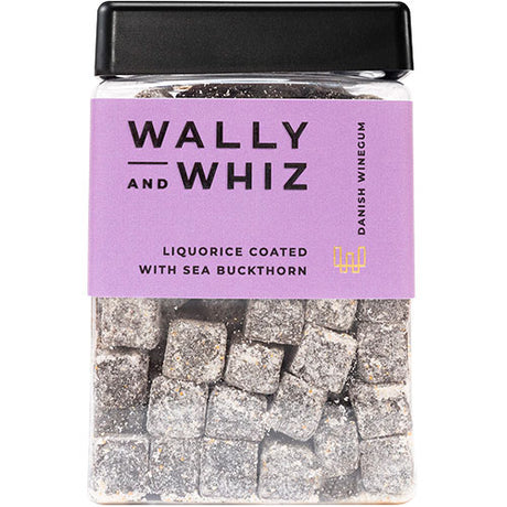 Wally and Whiz Vingummi Lakrids med Havtorn | 240 g fra Wally and Whiz på Mecindo.dk