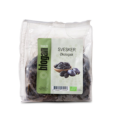 Biogan Svesker U. Sten Øko | 250 gr fra Biogan på Mecindo.dk