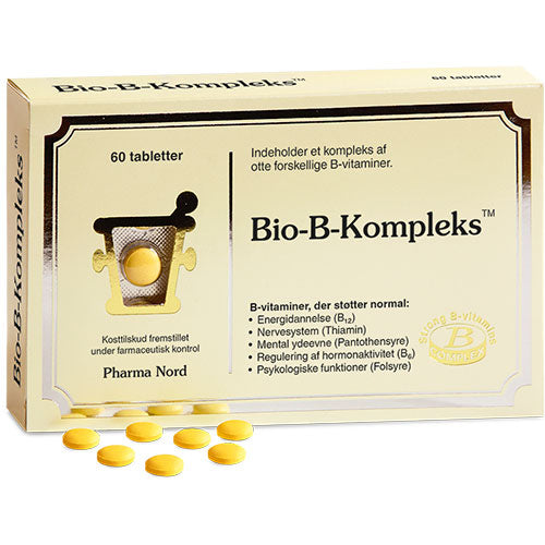 Pharma Nord Bio-b-kompleks | 60 Tabl. fra Pharma Nord på Mecindo.dk
