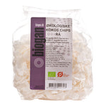 Biogan Økologiske Rå Kokoschips | 200 gr
