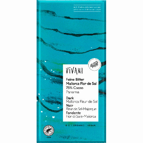Vivani Mørk M. Mallorca Salt Økologisk | 80 gr fra Vivani på Mecindo.dk
