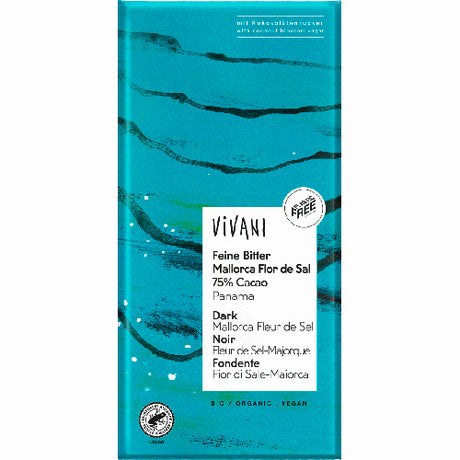 Vivani Mørk M. Mallorca Salt Økologisk | 80 gr fra Vivani på Mecindo.dk