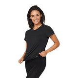 Boody Women´s Crew Neck Sort | Str. S fra Boody på Mecindo.dk