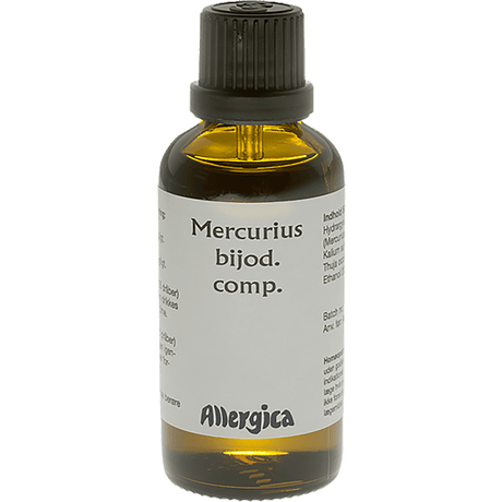 Allergica Mercurius Bijod. Comp. | 50 ml fra Allergica på Mecindo.dk