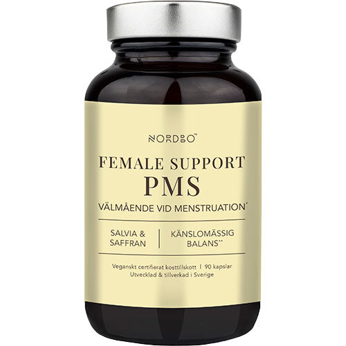 NORDBO Female Support Pms | 90 kapsler fra NORDBO på Mecindo.dk