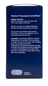VitaCare Glucosamin 1500 Mg | 90 Tabl. fra VitaCare på Mecindo.dk