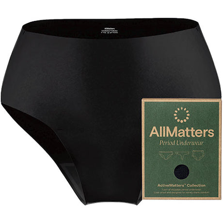 AllMatters Active Højtaljet Sort | M fra AllMatters på Mecindo.dk