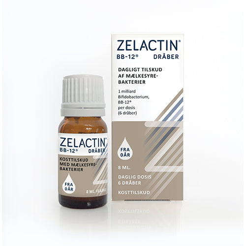 Zelactin, Bb-12 Dråber | 8 ml fra Mecindo.dk på Mecindo.dk