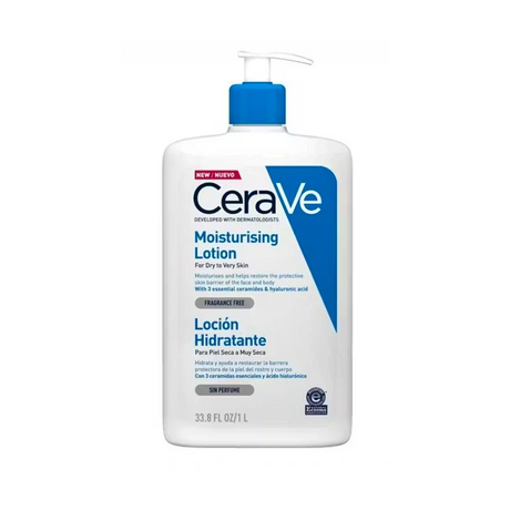 CeraVe Daily Moisturizing Lotion | 1000 ml fra CeraVe på Mecindo.dk