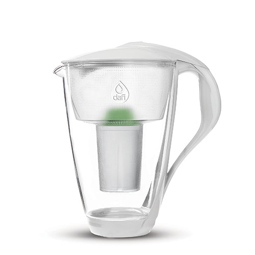 Dafi Vandfilterkande 2,0l Glas | Hvid fra Dafi på Mecindo.dk