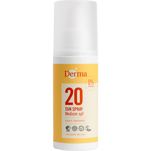 Derma Solspray Spf 20 | 150 ml fra Derma på Mecindo.dk