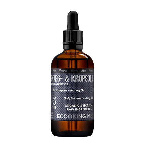 Ecooking Skaeg- Og Kropsolie | 100 ml fra Ecooking på Mecindo.dk