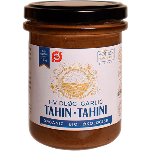 Rømer Tahin Hvidløg Økologisk | 190 gr fra Rømer på Mecindo.dk