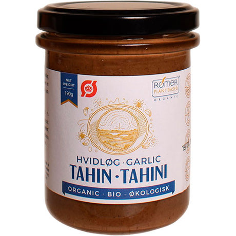 Rømer Tahin Hvidløg Økologisk | 190 gr fra Rømer på Mecindo.dk